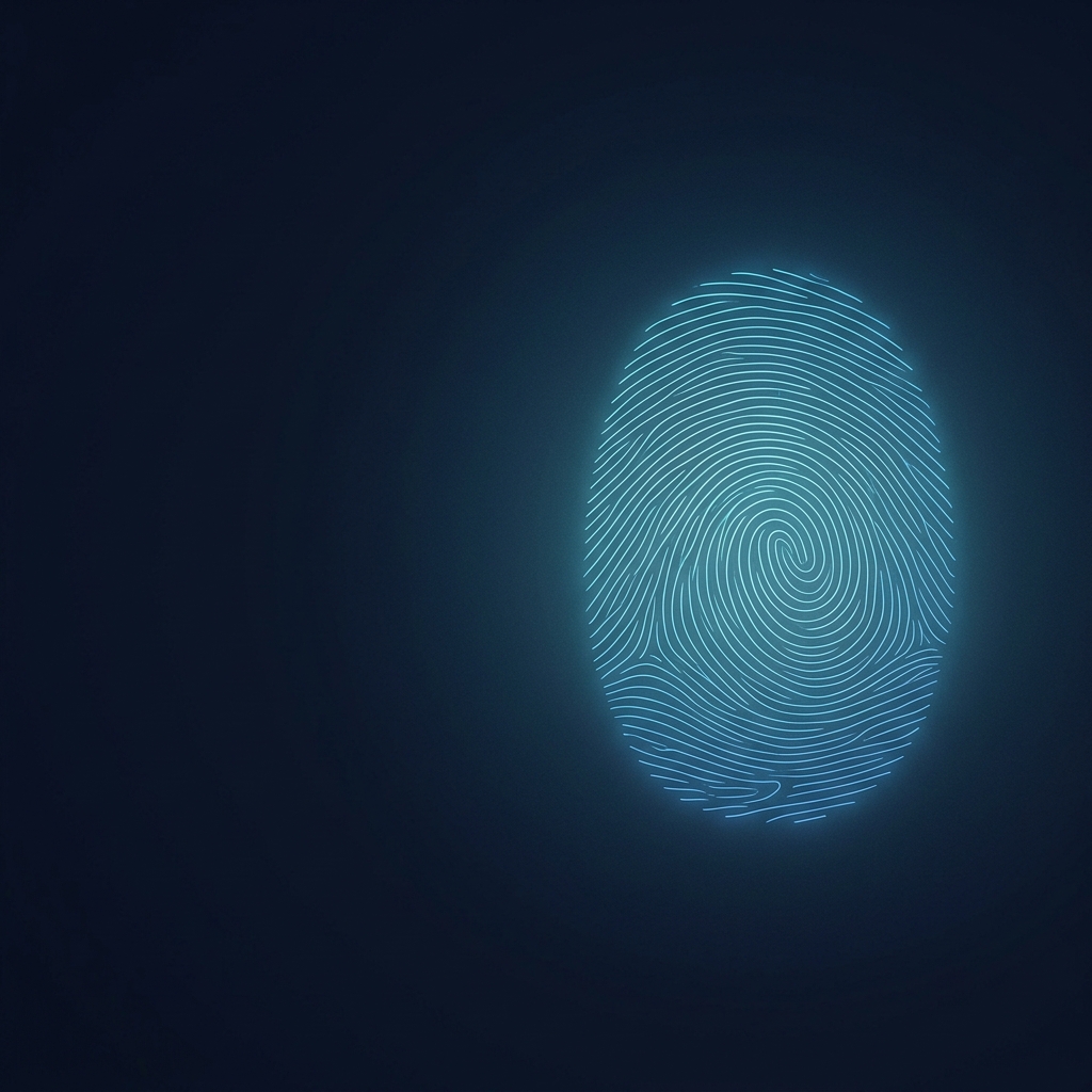 Zero UI Fingerprint Art