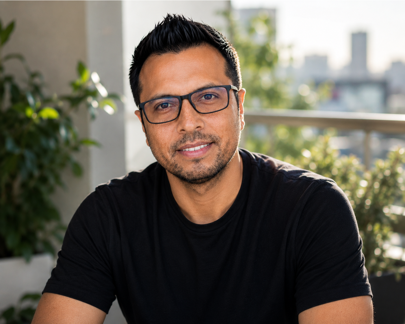 Retrato de Christian Benavides, autor de Bienvenidos al Zero UI
